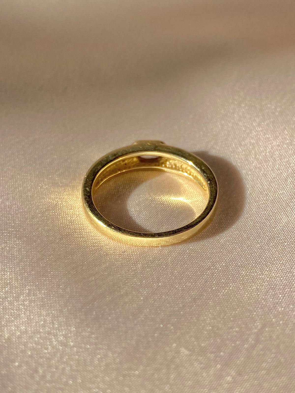 Duo Dot Bezel Ring by 23carat
