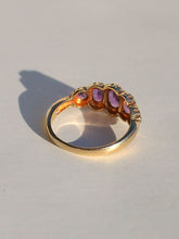 Load image into Gallery viewer, Vintage 9k Amethyst Edwardian Revival Ring
