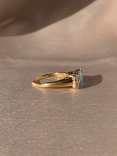 Load image into Gallery viewer, Vintage 14k Topaz Diamond Ring
