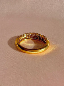 Vintage 18k Diamond Pavé Band 1.00ctw