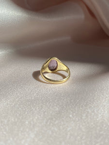 Vintage 10k Lavender Amethyst Ring