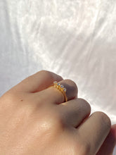 Load image into Gallery viewer, Antique 18k Four Diamond Ring
