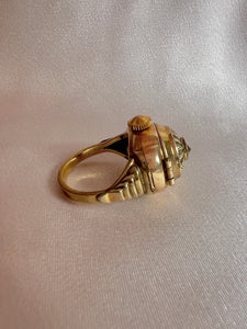 Vintage Bessa Watch Locket Ring