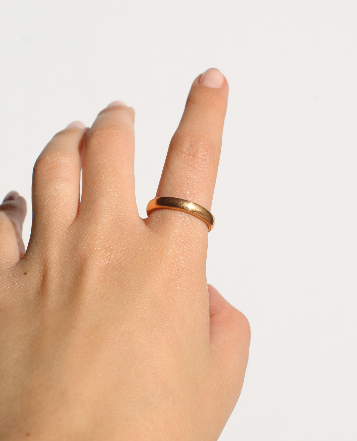 Antique 22k Gold Wedding Band 1929