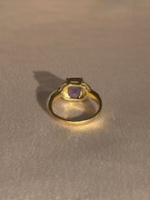 Load image into Gallery viewer, Vintage 9k Amethyst Diamond Scroll Ring
