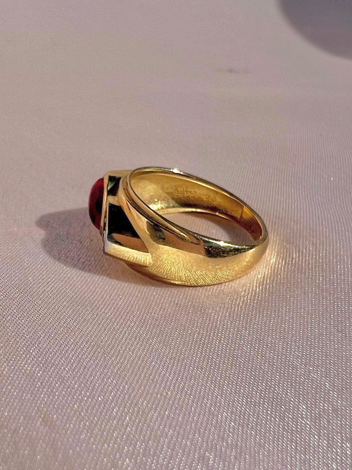 10k Ruby Diamond Soprano Ring by 23carat