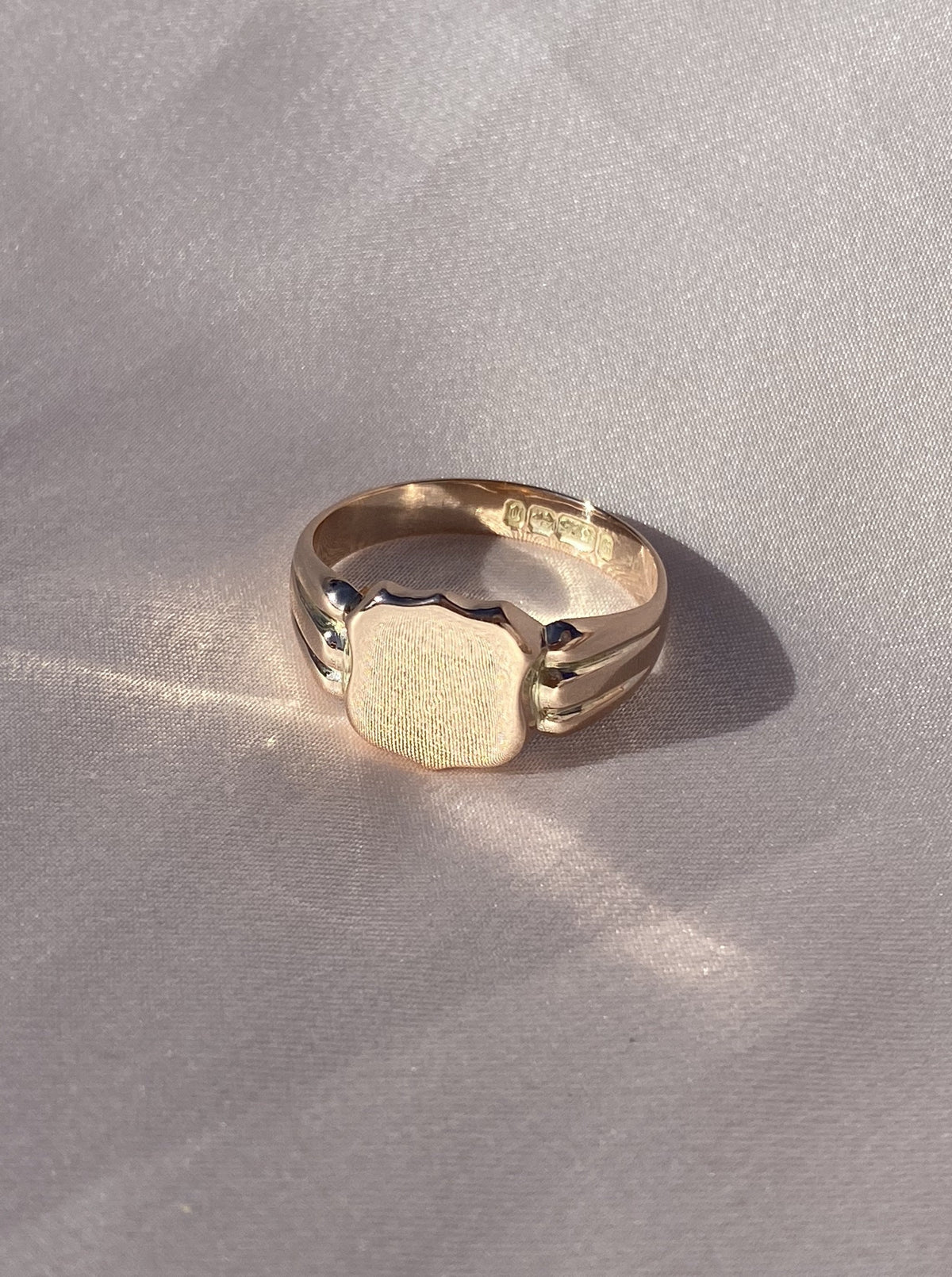 Antique Signet Shield Ring 1876