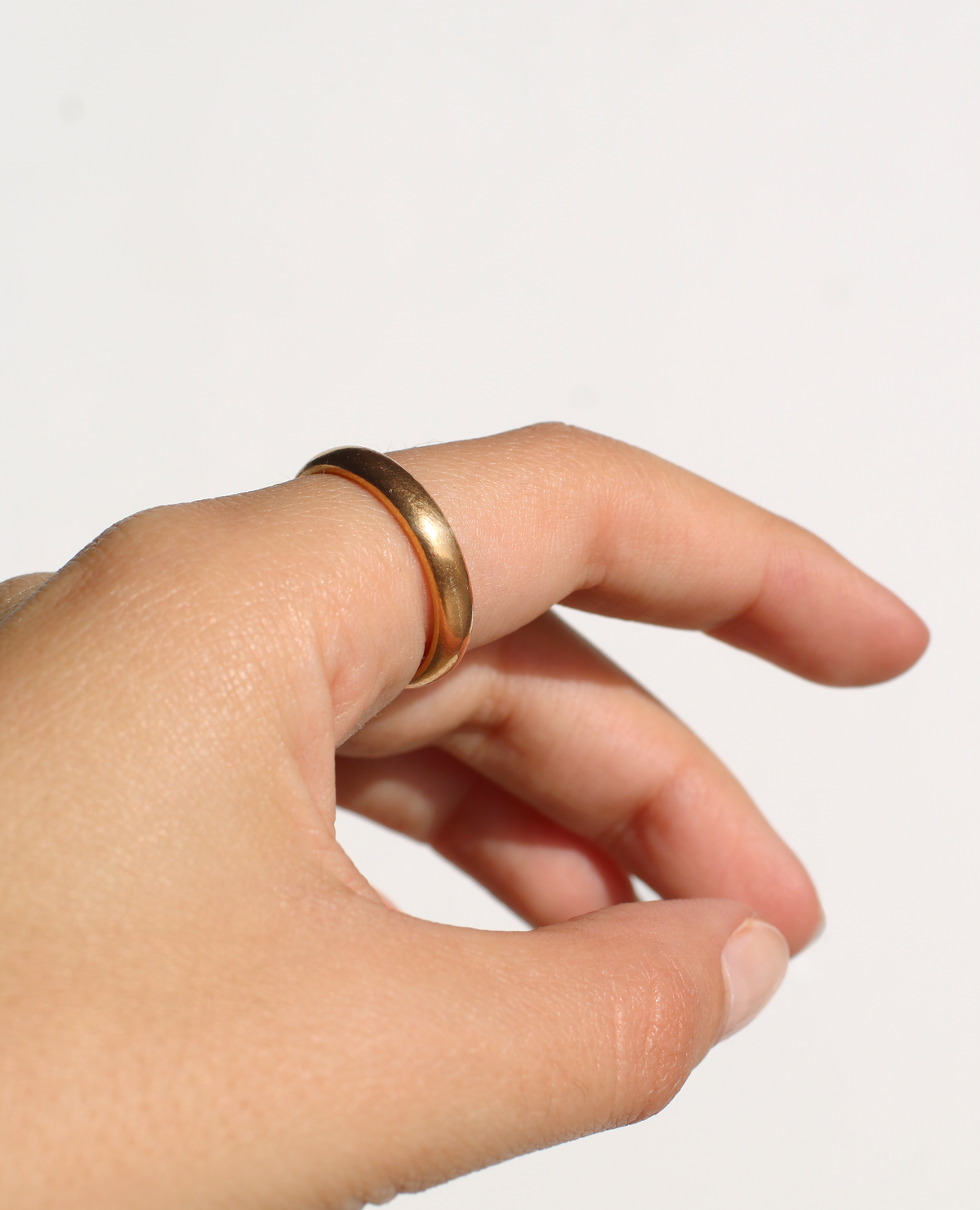 Antique 22k Gold Wedding Band 1929