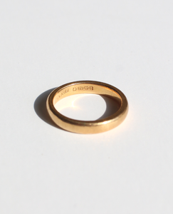 Antique 22k Gold Wedding Band 1929