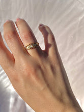 Load image into Gallery viewer, Antique 18k Diamond Gypsy Boat Ring
