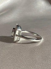 Load image into Gallery viewer, Emerald Diamond White Gold Target Deco Ring
