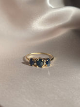 Load image into Gallery viewer, Vintage 14k Sapphire and Diamond Ring
